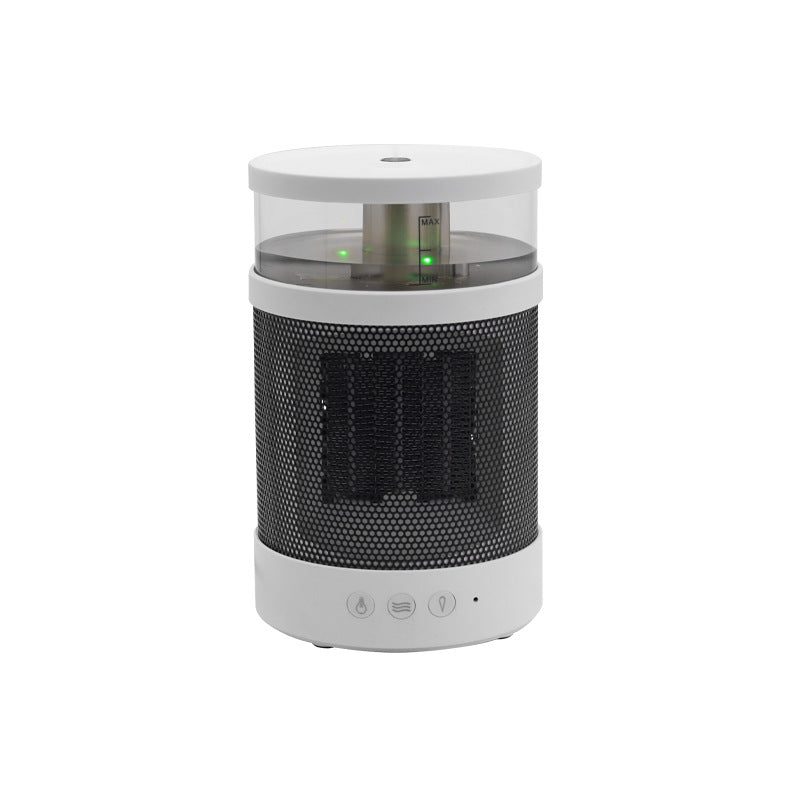 Transform Your Space: 3 In 1 Space Heater Winter Fast Heating Electric Warmer Heating Fans Colorful Night Lights Small Heaters 400ML Air Humidifier