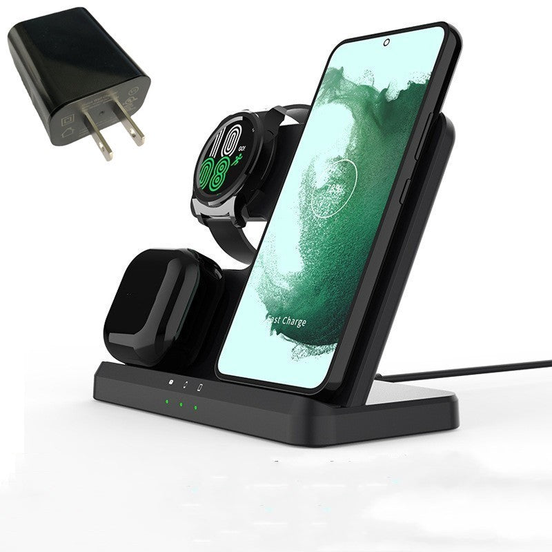 Wireless Charging Station - Multifunctional Fast Charging Surface Vertical Three In One