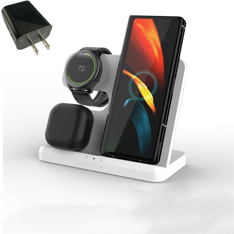 Wireless Charging Station - Multifunctional Fast Charging Surface Vertical Three In One