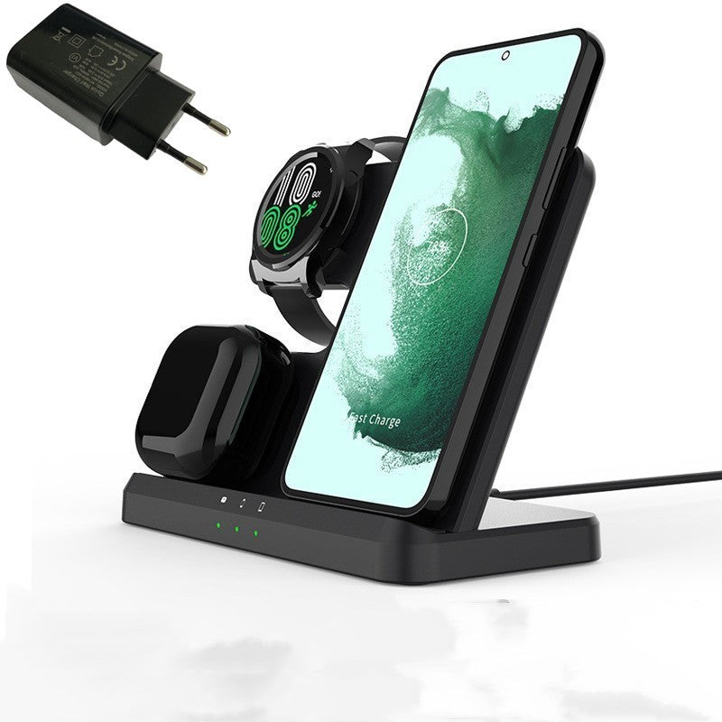 Wireless Charging Station - Multifunctional Fast Charging Surface Vertical Three In One