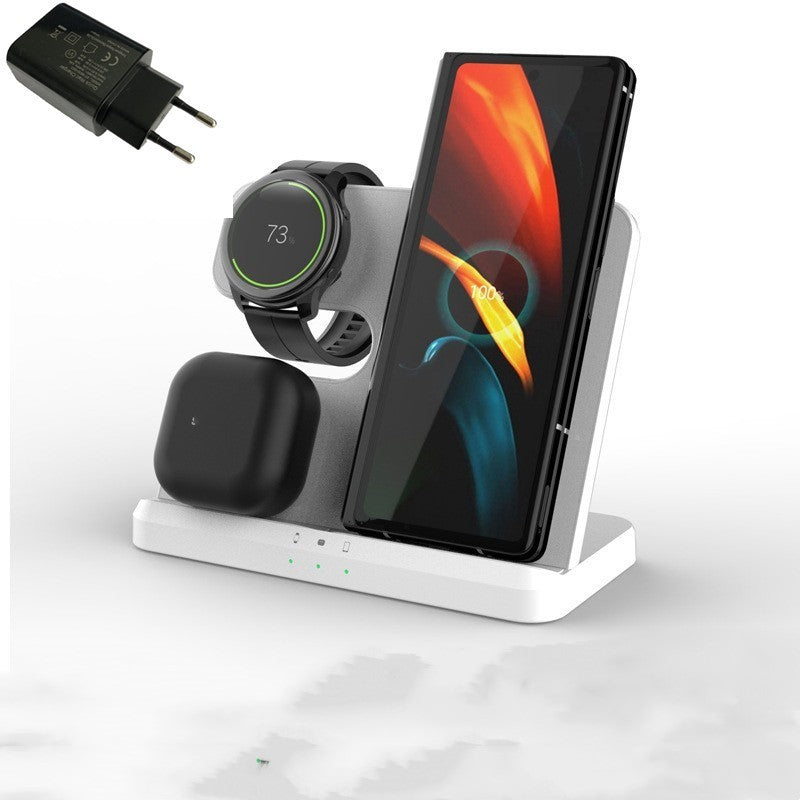 Wireless Charging Station - Multifunctional Fast Charging Surface Vertical Three In One